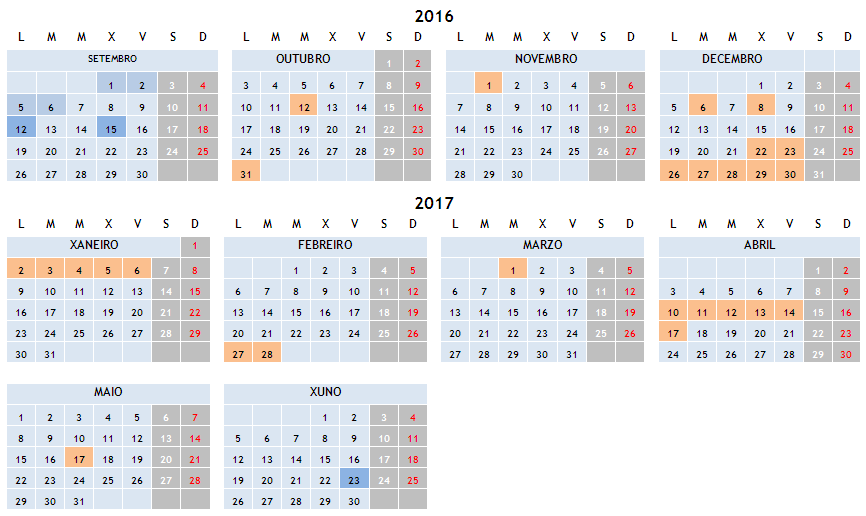 2016 2017 calendario escolar 1